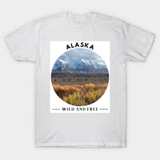 Alaska, Wild and Free T-Shirt